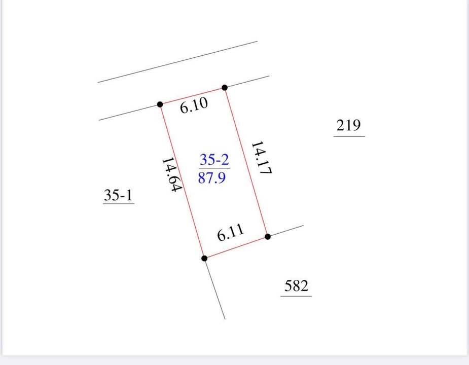 Đất Lê Thanh 88m² giá 2.3 tỷ - Đường thông rộng, tiện ích đầy đủ!