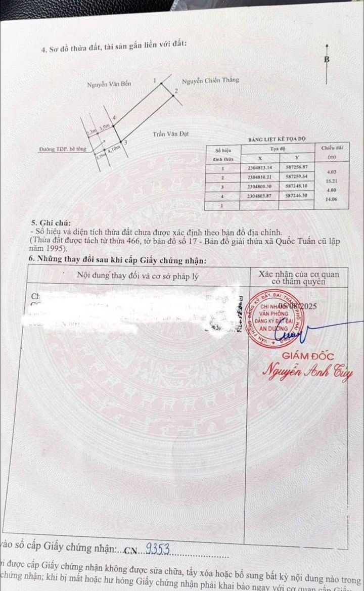 Đất nền 60m² tại phường An Dương, giá chỉ 800 triệu - Cơ hội đầu tư hấp dẫn!