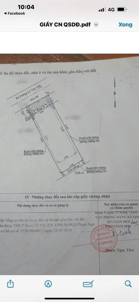 Nhà cấp 4 Tăng Nhơn Phú B 82m² giá 3.7 tỷ - Pháp lý rõ ràng, không quy hoạch!