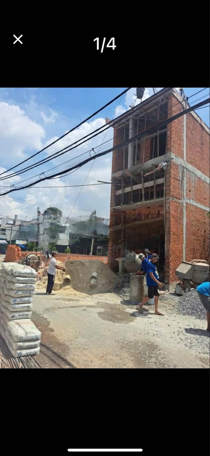 Đất nền mặt tiền Đông Thạnh, Hóc Môn, 100m² giá 3.2 tỷ - Sổ hồng riêng, xây 2 lầu!