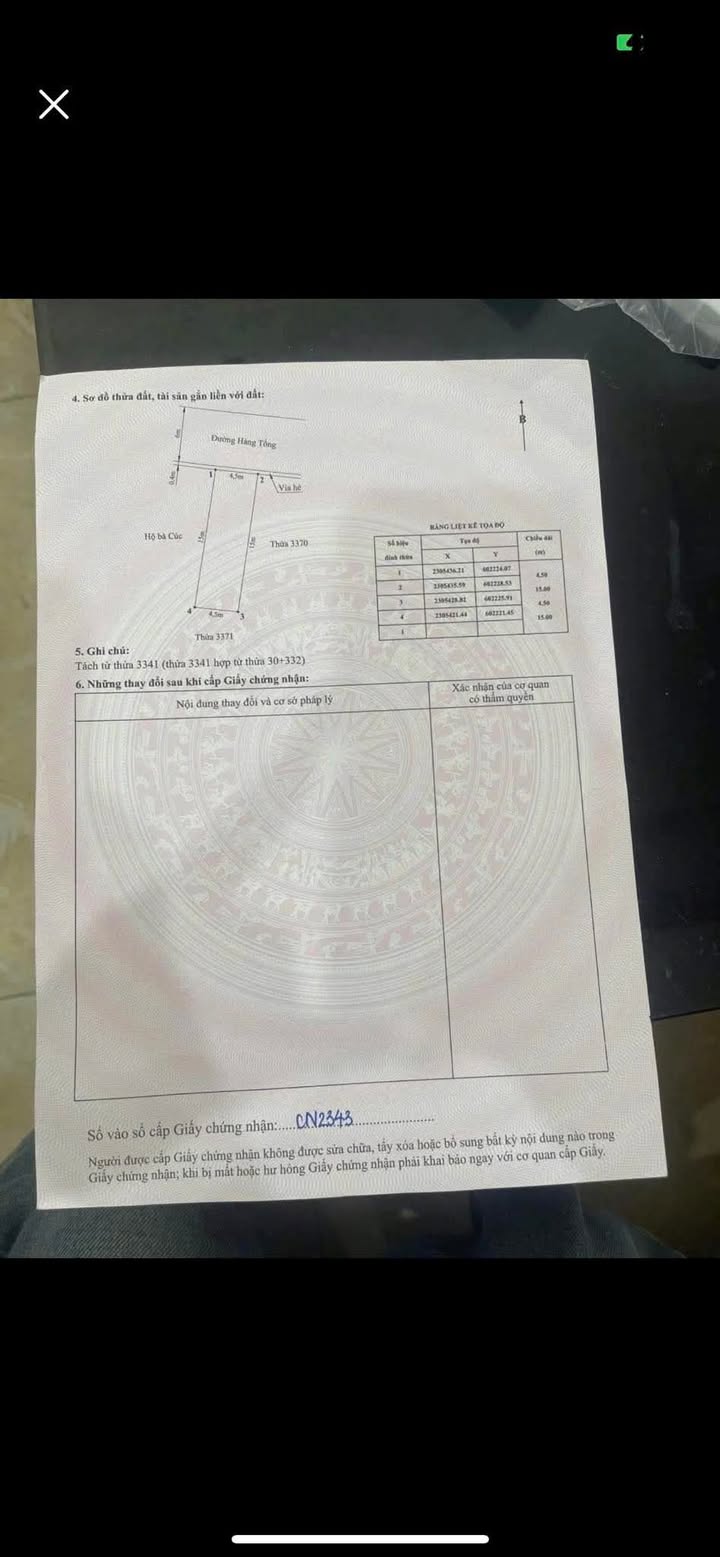 Đất nền Hàng Tổng Hải Phòng 67m² giá 3.8 tỷ - Đầu tư sinh lời cao!