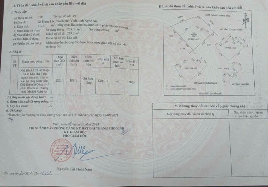 Shophouse 2 mặt tiền đường 24m tại Hưng Lộc, Vinh 240m² giá 9 tỷ - Đầu tư sinh lời ngay!