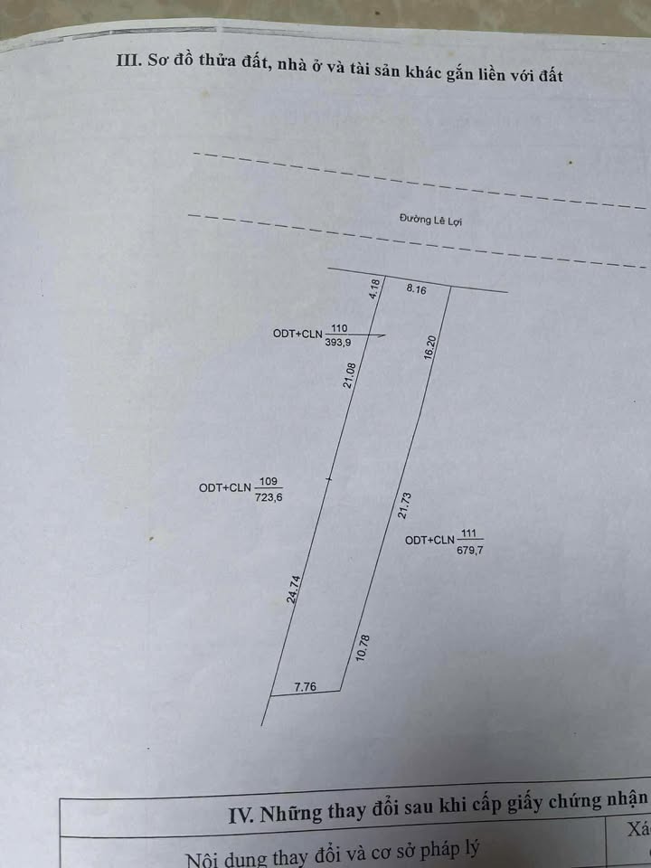Bán đất mặt tiền đường Lê Lợi, An Châu, 408m² giá 6 tỷ - Vị trí đắc địa kinh doanh!