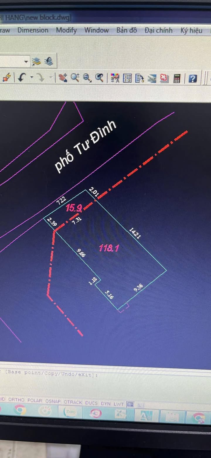 Đất mặt phố Tư Đình Long Biên 118m² giá 35 tỷ - Vị trí siêu VIP dễ dàng đầu tư!