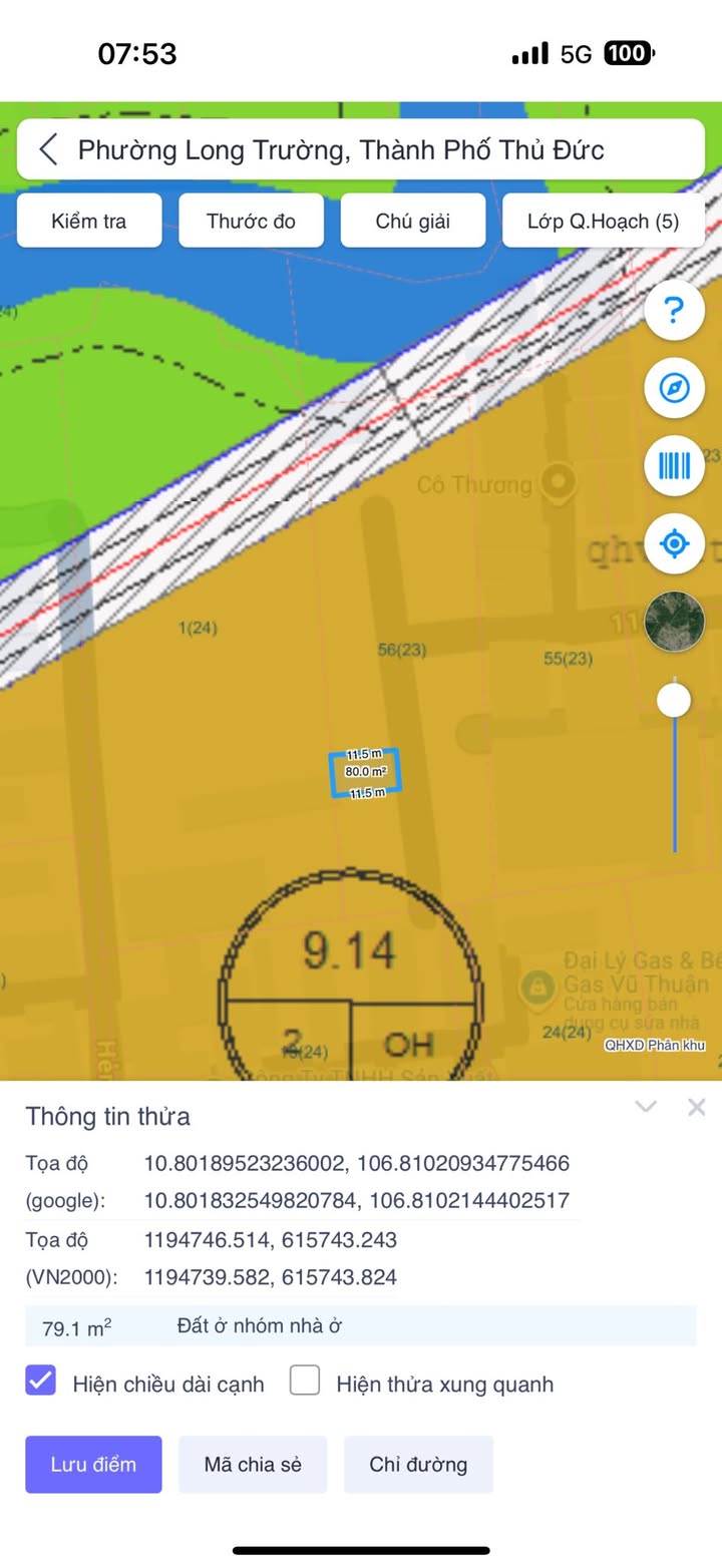 Đất thổ cư Long Trường Q9, 80m² giá 3.99 tỷ - Cơ hội đầu tư sinh lời!