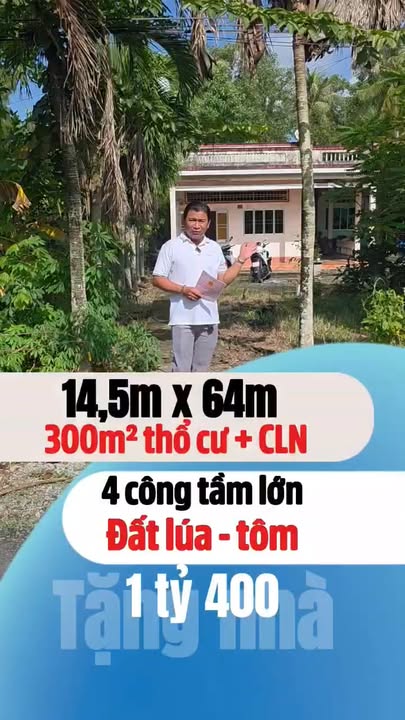 Đất nền tặng nhà khu dân cư Ninh Quới A 8115m² giá 1.4 tỷ - Đầu tư sinh lời ngay!
