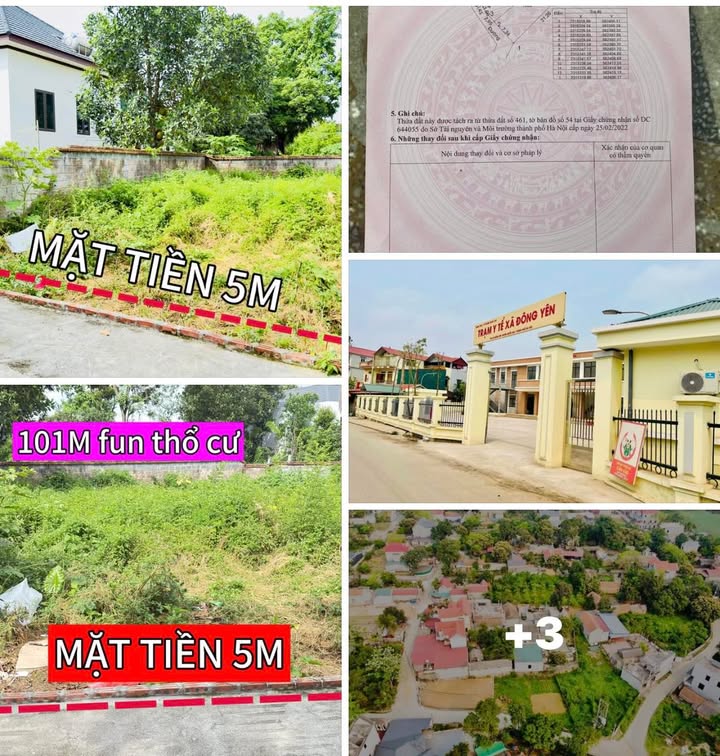 Đất thổ cư Đông Yên, Quốc Oai 100m² giá 2 tỷ - Chính chủ bán gấp!