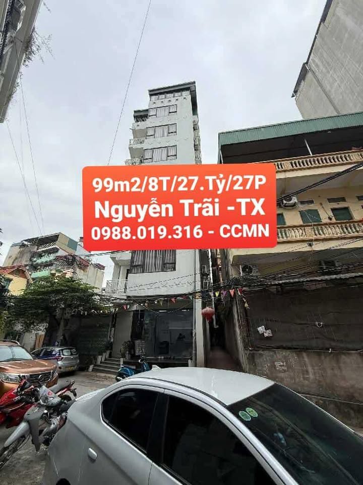 Căn hộ CCMN Nguyễn Trãi 99m² giá 27 tỷ - Ô tô qua nhà, 4 mặt thoáng
