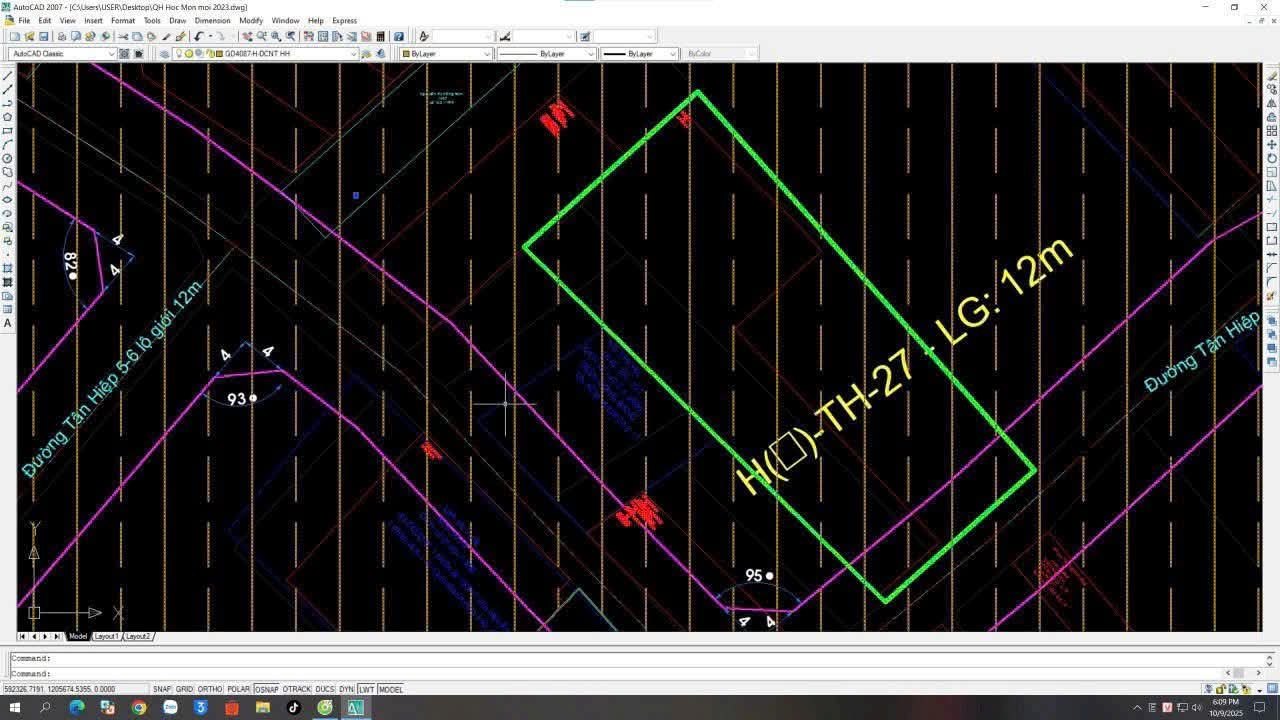 Đất nền Tân Hiệp Hóc Môn 731m² giá 10 tỷ - Đầu tư sinh lời hấp dẫn!
