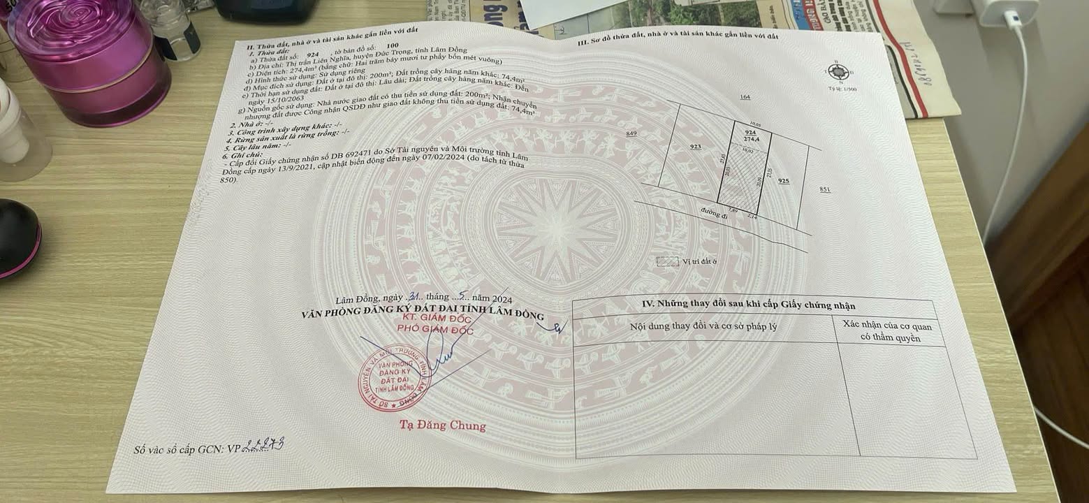 Đất nền Liên Nghĩa Đức Trọng 290m² giá 1.9 tỷ - Cơ hội đầu tư tuyệt vời!