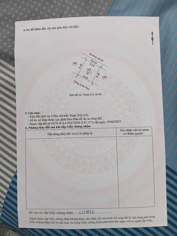 Đất dịch vụ Trạm Trôi Hoài Đức 67,7m² giá 10,8 tỷ - Sổ đỏ sang tên ngay!