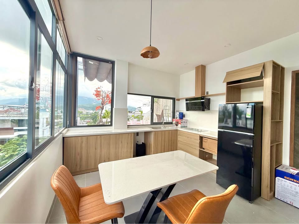 Căn hộ penhouse 2 phòng ngủ VCN Phước Hải Nha Trang 60m² giá 18 triệu - Full nội thất hiện đại!