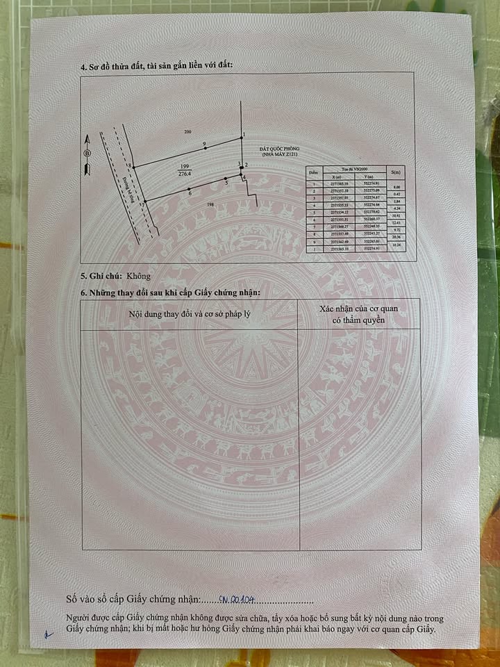 Đất thổ cư Phú Hộ 276m² giá 2.25 tỷ - Tiện ích xung quanh tuyệt vời!