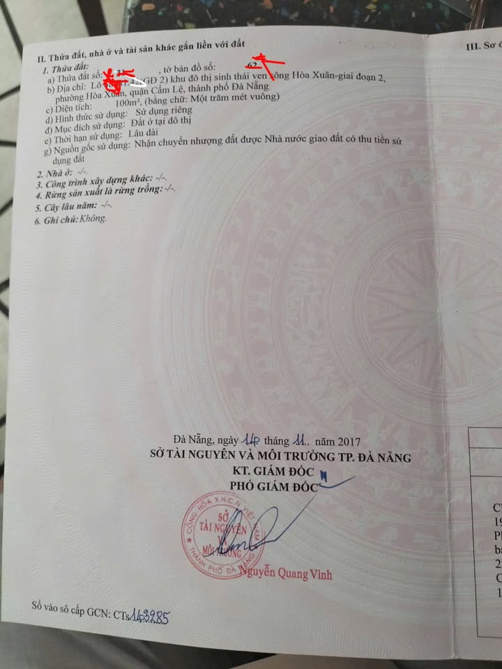 Nhà cấp 4 Bùi Trang Chước - Hoà Xuân 100m² giá 7.35 tỷ - Sẵn sàng cho thuê!