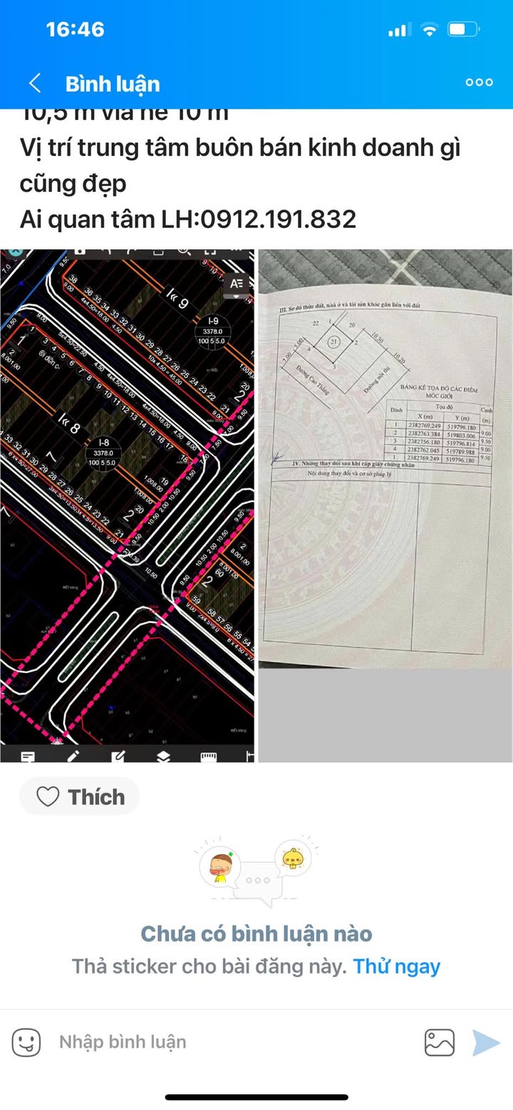 Đất góc Lê Thanh Nghị Móng Cái 85,5m² - Vị trí kinh doanh đắc địa!