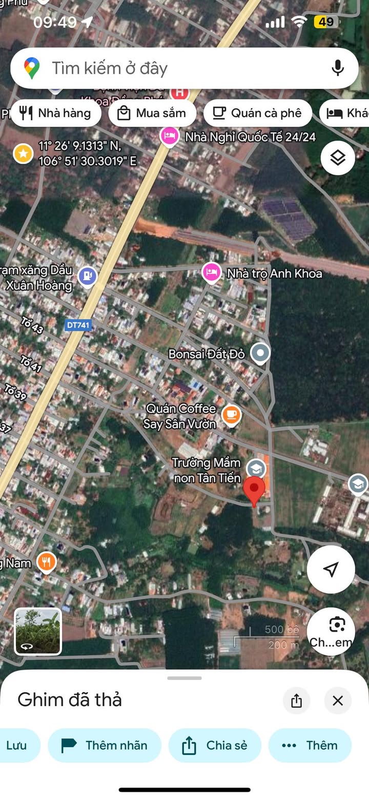 Đất nền Tân Tiến 400m² giá 1.3 tỷ - Vị trí đắc địa gần KCN Thành Phương!