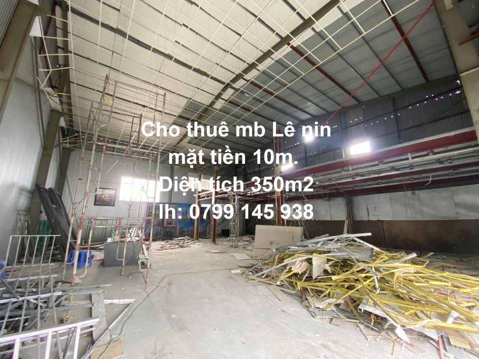 Cho thuê mặt bằng Lê Nin 350m² giá tốt - Địa điểm kinh doanh lý tưởng!