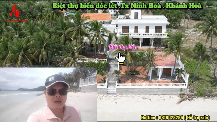 Biệt thự mặt biển Dốc Lết 1300m² - Đầu tư sinh lời hấp dẫn!