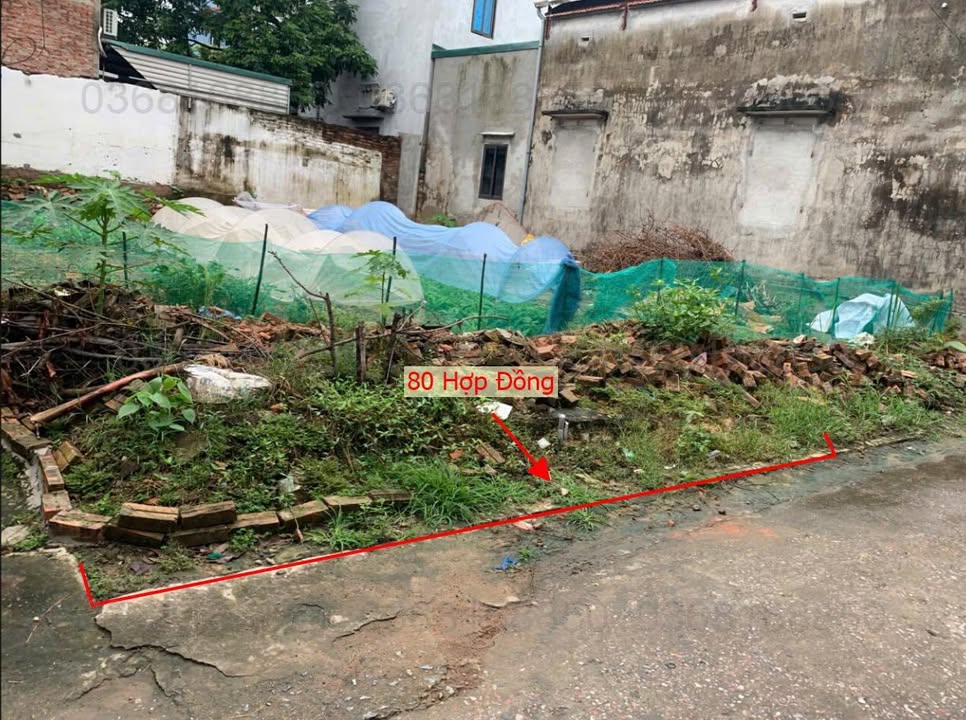 Đất thổ cư 80m² tại Hợp Đồng, Chương Mỹ - Gần mặt đường kinh doanh TL419 chỉ 3 tỷ!