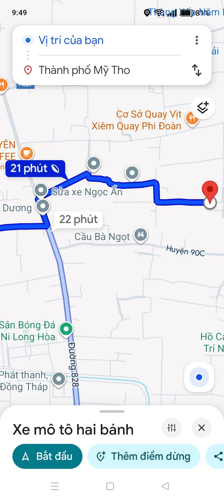 Đất nền Phường Đạo Thạnh, Mỹ Tho 958m² giá 2 tỷ - Cơ hội đầu tư hấp dẫn!