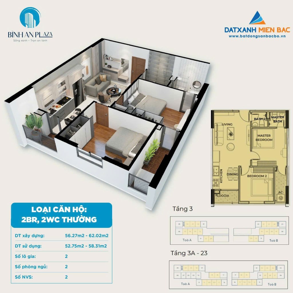 Chung cư Bình An Plaza Thanh Hóa 55m² giá 1.5 tỷ - Không gian sống hiện đại và tiện ích đầy đủ!
