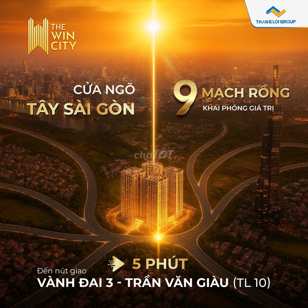 Căn hộ The Win City Đức Hòa 50m² giá 1.1 tỷ - Nhận booking ngay!