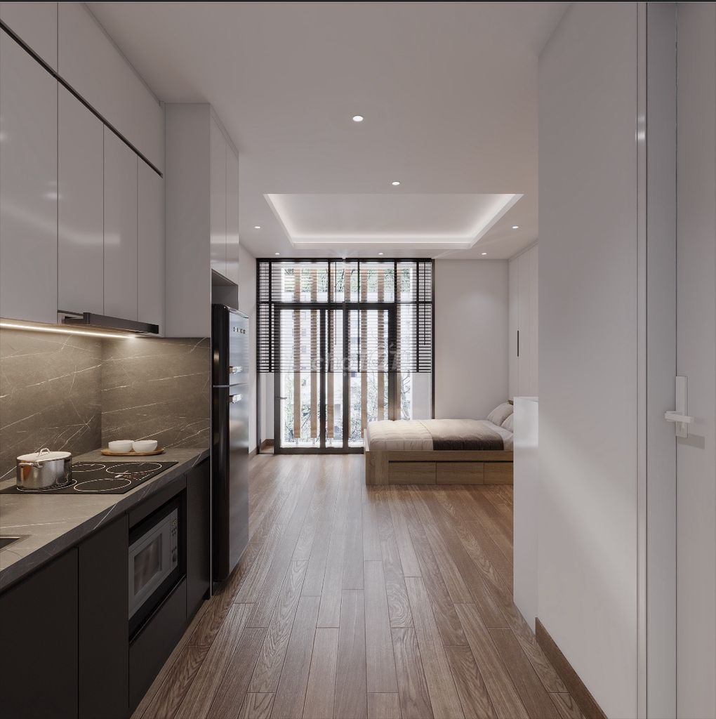 Căn hộ studio Trần Duy Hưng 40m² giá 6.5 triệu - Full nội thất mới ngay Vincom