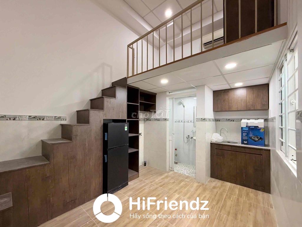 Căn hộ Duplex Full nội thất - Thang máy - Free xe - Ngay cầu chữ Y