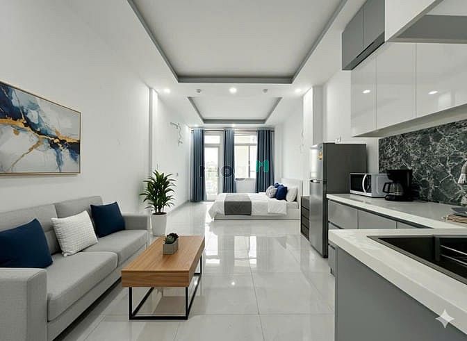 Căn hộ dịch vụ cao cấp 35m² Phan Văn Trị 6.8 triệu - Thiết kế mới hoàn toàn!