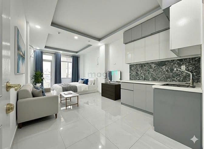 Cho Thuê Căn Hộ Cao Cấp 35m² Phan Văn Trị, Bình Thạnh - Không Gian Thoáng Mát