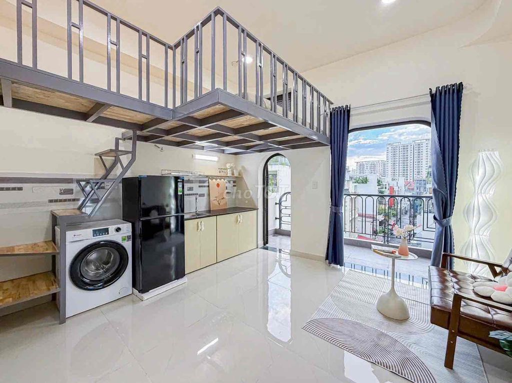 Phòng Duplex Nguyễn Văn Yến - 30m² giá 5.5 triệu - Ban công rộng thoáng!