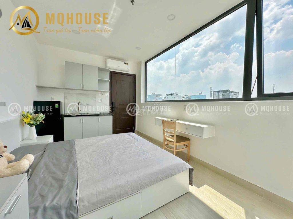 Studio cho thuê tại Dương Quảng Hàm, Gò Vấp 30m² giá 4.9 triệu - Full nội thất sang trọng!