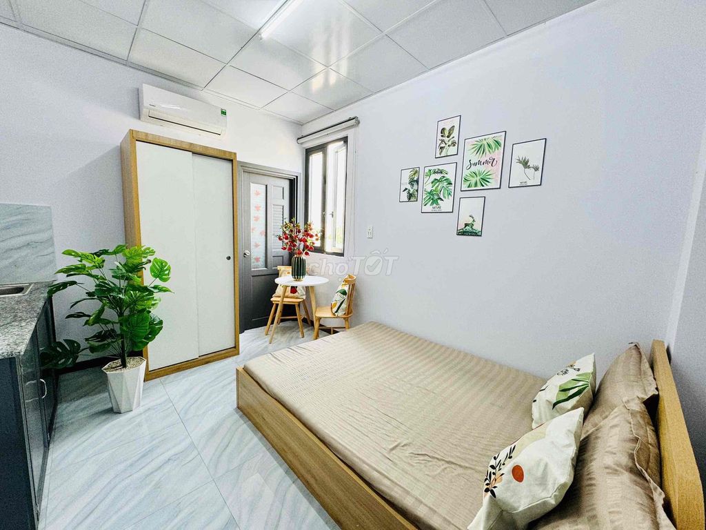 Chung cư mini cao cấp Nguyễn Văn Linh 20m² giá 3.8 triệu - Full nội thất, thoáng mát!