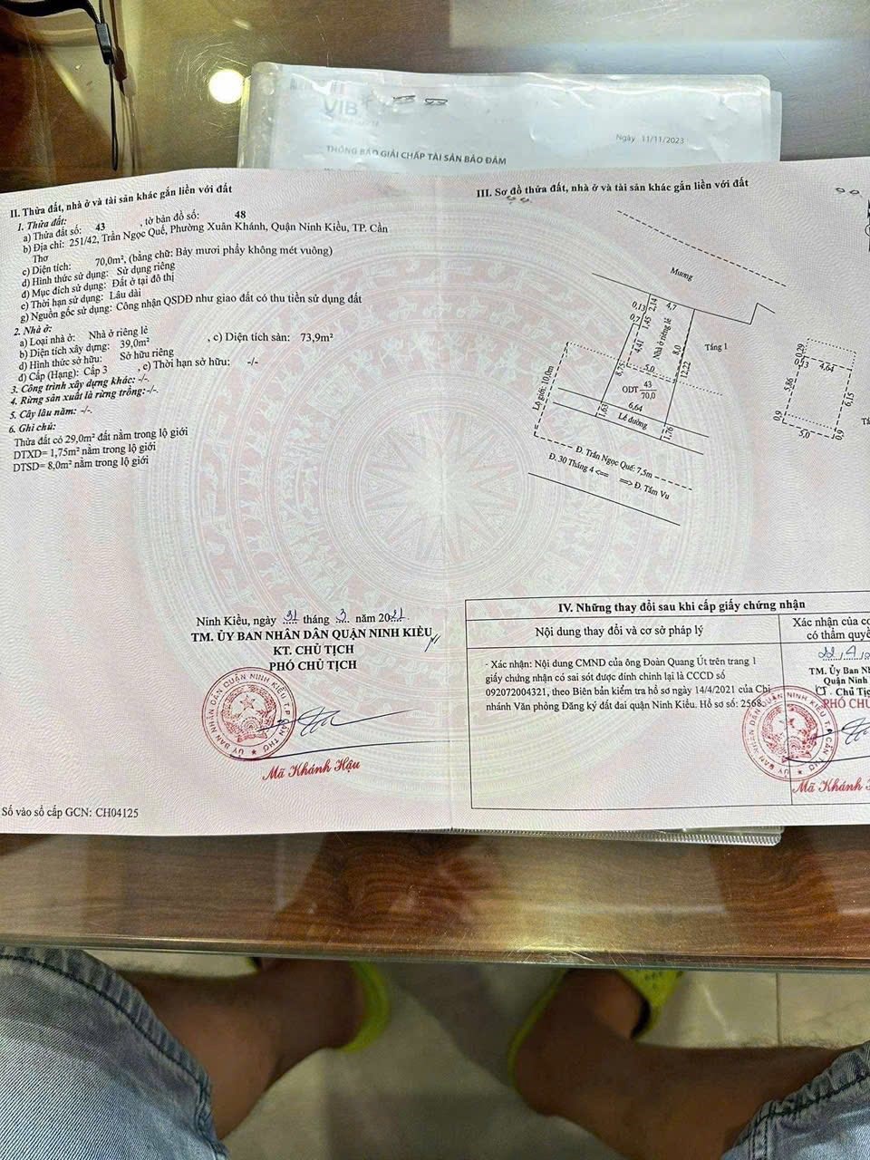 Bán nhà mặt tiền Trần Ngọc Quế, Xuân Khánh, 70m² - Kinh doanh thu lợi nhuận ngay!