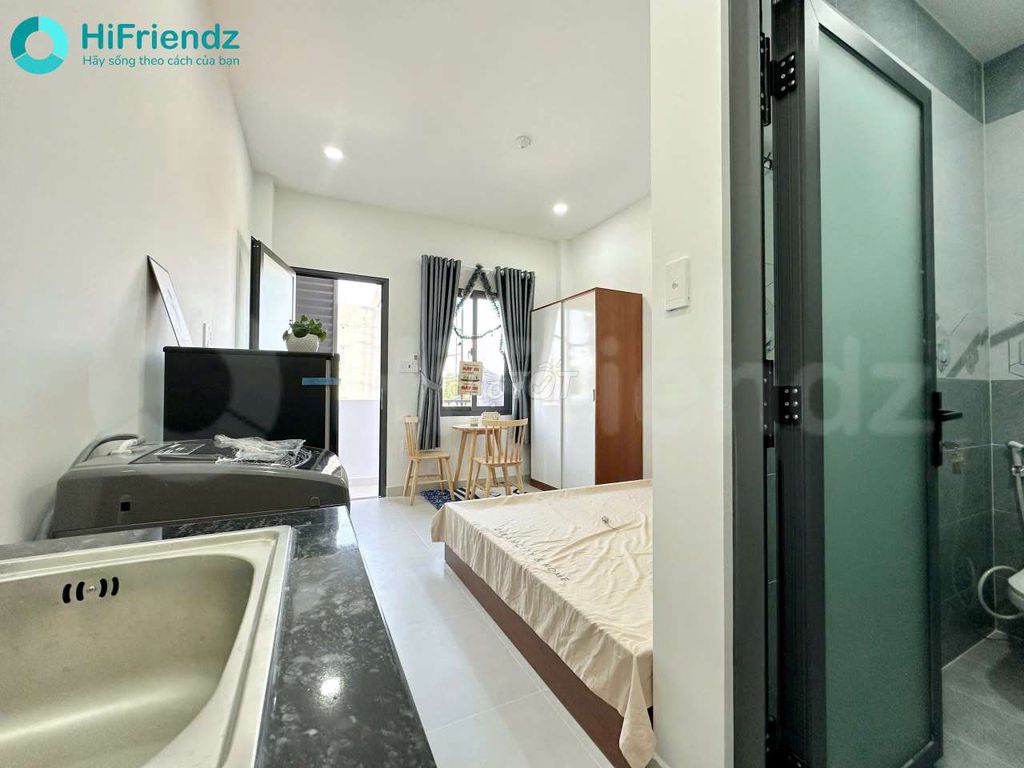 Studio cho thuê 33m² gần Lê Văn Việt giá 4.2 triệu - Full nội thất tiện nghi!