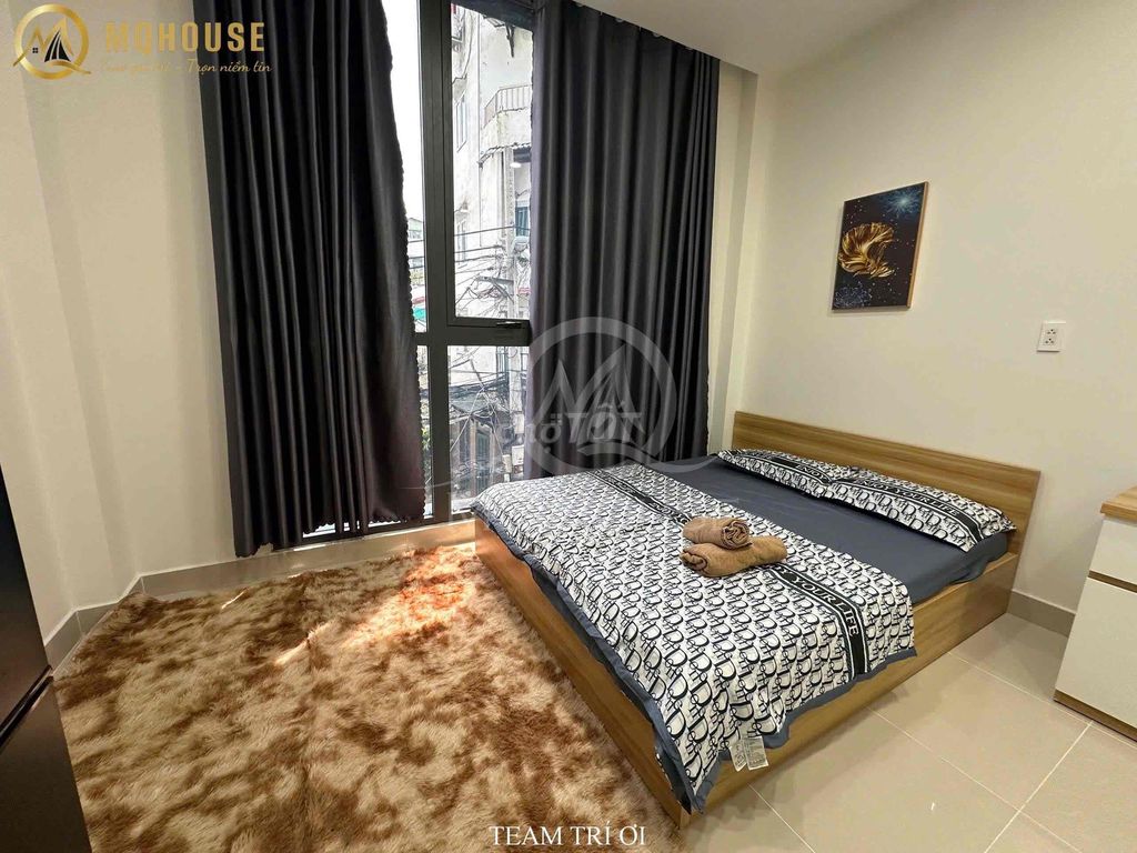 Căn hộ 1 phòng ngủ Võ Thị Sáu 28m² giá 6 triệu - Ban công siêu rộng ngay trung tâm