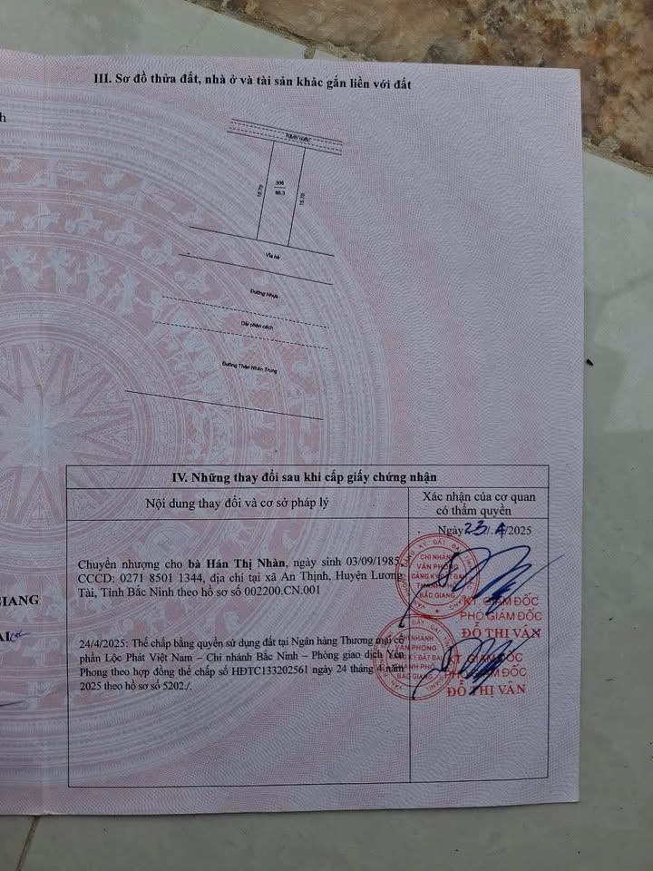 Đất nền Khu dân cư Mỹ Cầu, Tân Mỹ, Bắc Giang 86.3m² giá 4 tỷ - Cơ hội đầu tư hấp dẫn!