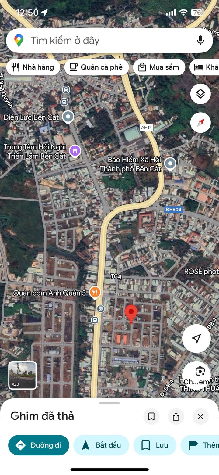 Đất nền Khu Gonden Kim Oanh Bến Cát 90m² giá 1.4 tỷ - Sổ hồng chính chủ!