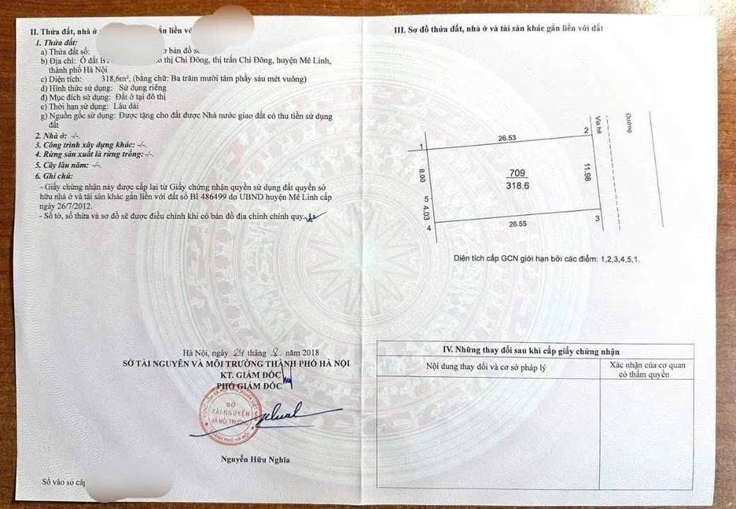 Đất Biệt thự Chi Đông, Quang Minh 318m² giá 12.72 tỷ - View sông thơ mộng!