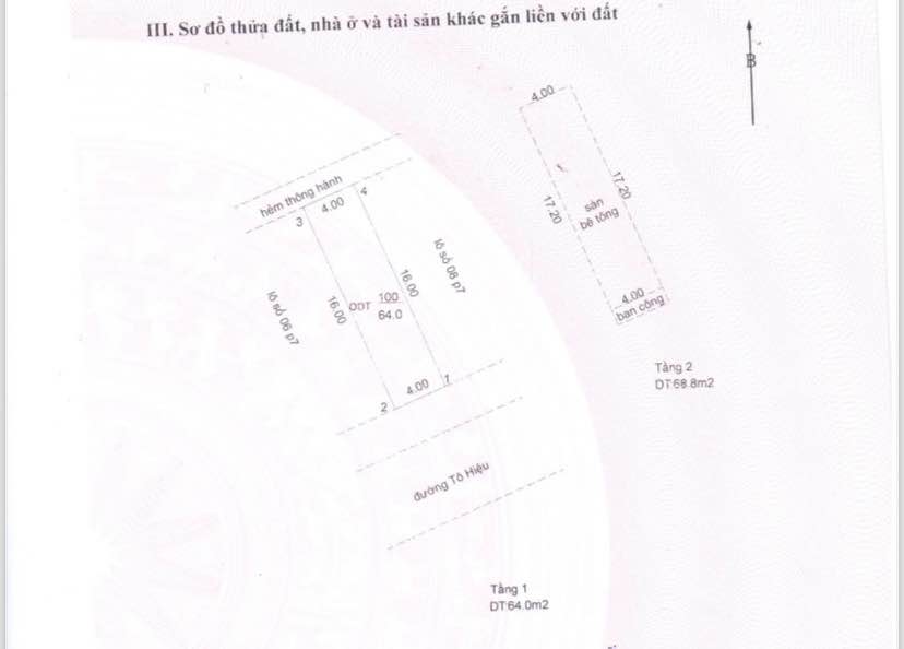 Nhà bán đường Tô Hiệu, Long Xuyên, An Giang 64m² giá 2.1 tỷ - Vị trí đắc địa thuận tiện kinh doanh!