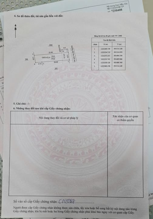 Đất nền thổ cư 125m² xã Phú An, Bình Dương giá 1.05 tỷ - Đường bê tông 5m, gần ngã 4 Phú Thứ