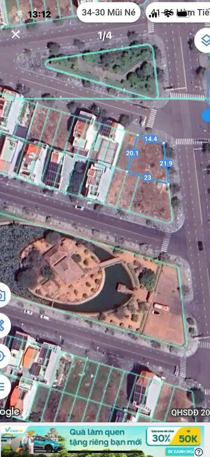 Đất nền Ocean Dunes Phú Thủy 374m² giá tốt - Đầu tư sinh lời ngay!