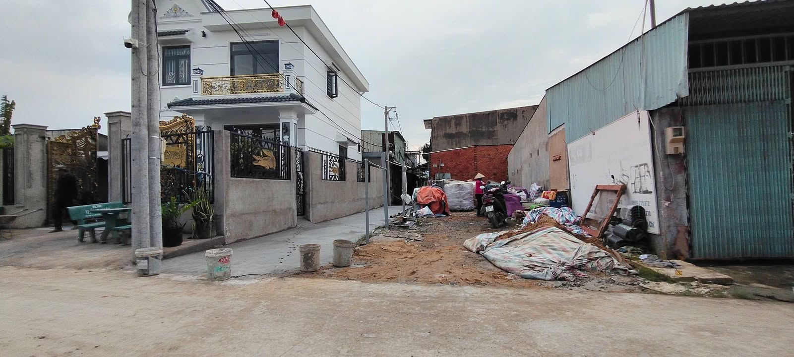 Đất nền lô góc mặt tiền đường 412, Bình Mỹ, Củ Chi - 123m² chỉ 2.2 tỷ!