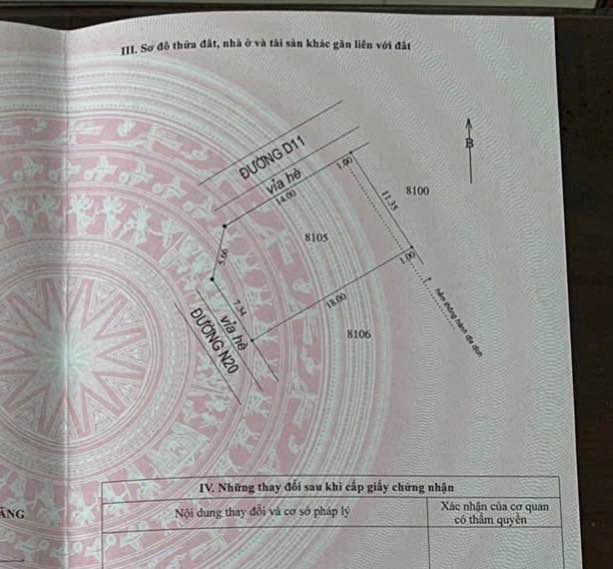 Đất nền biệt thự Phú Lợi 207m² giá 4 tỷ - Đối diện công viên xanh