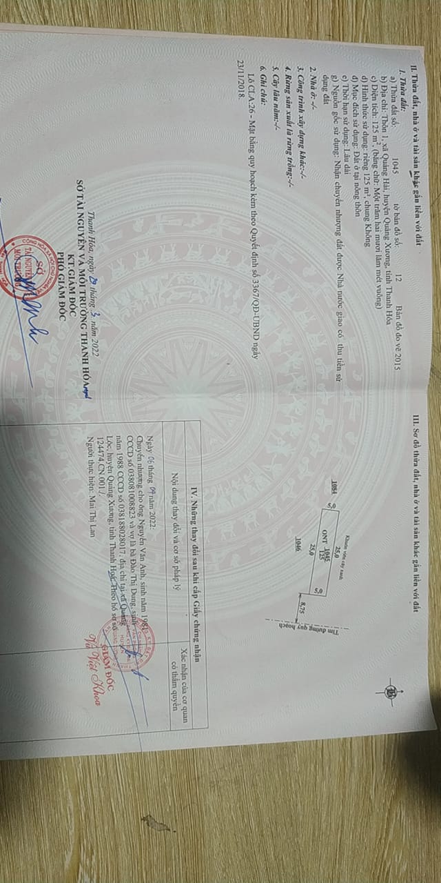 Đất nền Quảng Hải - Quảng Xương 125m² giá 1 tỷ - Lô góc, cách Duyên Hải 100m!