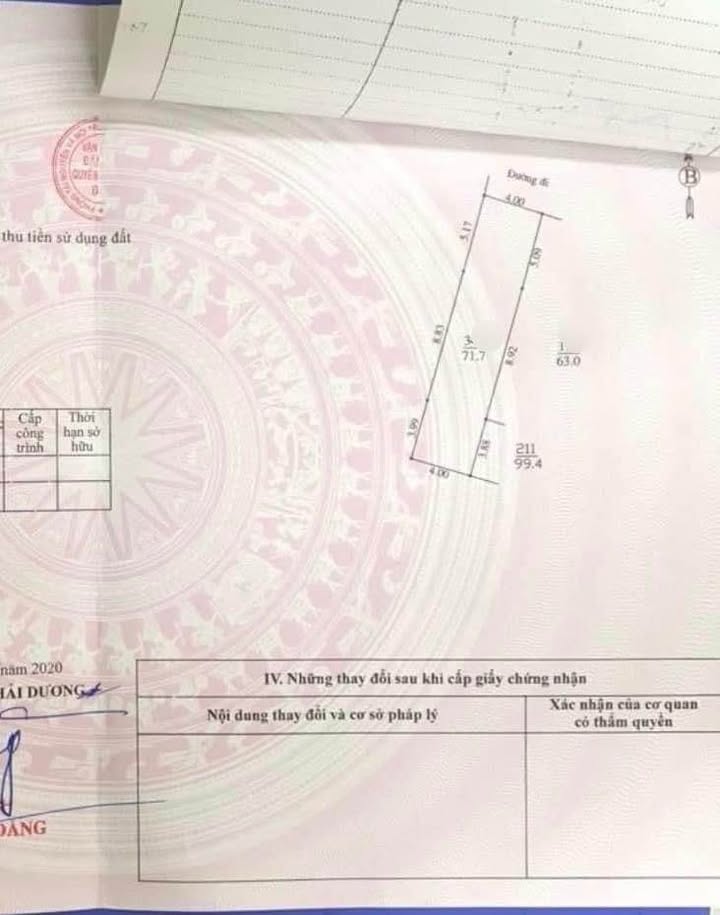 Đất nền đường Nguyễn Quý Tân, Hải Dương 71.7m² - Cơ hội đầu tư tuyệt vời!