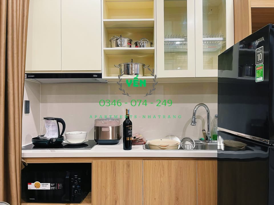 Căn hộ 2PN khu Phước Hải, Nha Trang 14.5 triệu - Full nội thất mới 100%