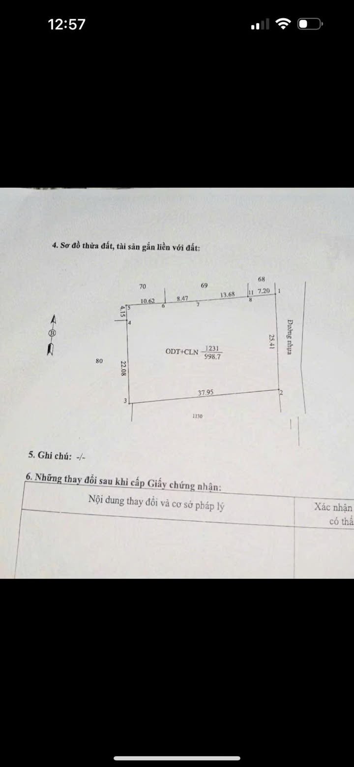 Đất Mặt Tiền Chợ Thanh Hòa - Phường Thanh Điền - 965m² - Giá Chỉ 110 Triệu