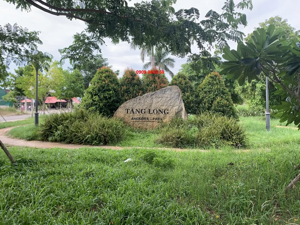 Bán lô góc 2 mặt tiền KDC Tăng Long Angkora Park 175m² giá 1.6 tỷ - Đầu tư sinh lời ngay!