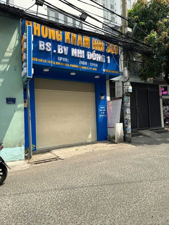 Nhà mặt tiền Tạ Quang Bửu, Chánh Hưng 53m² giá 6.8 tỷ - Hướng Tây Bắc, sổ hồng riêng!